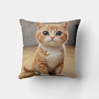 Almofada de travesseiro de gatinho giro