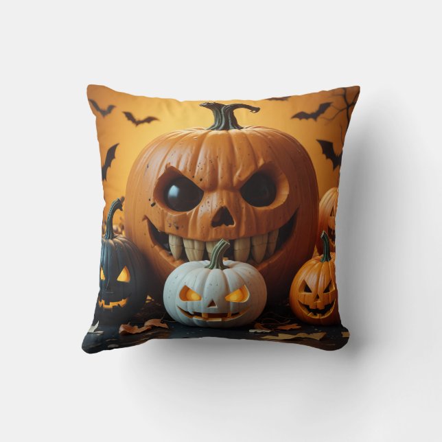 Almofada de travesseiro de Halloween (Verso)