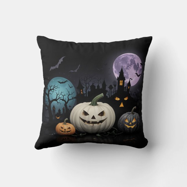Almofada de travesseiro de Halloween (Verso)
