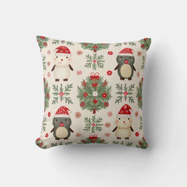 Almofada de Travesseiro de Natal (Frente)