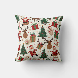 almofada de travesseiro de natal