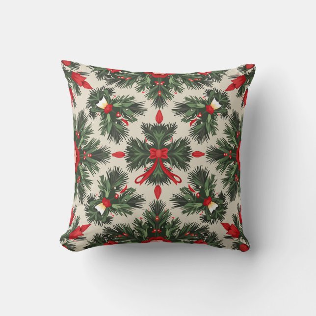 almofada de travesseiro de natal (Frente)