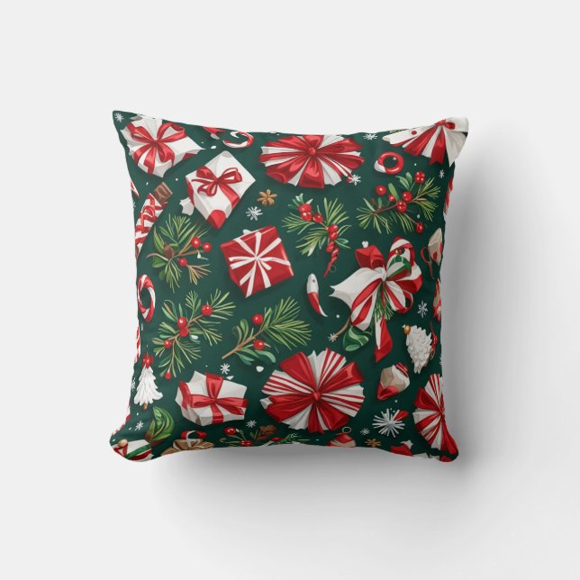 Almofada de travesseiro de Natal (Frente)