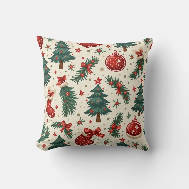 Almofada de travesseiro de Natal (Frente)