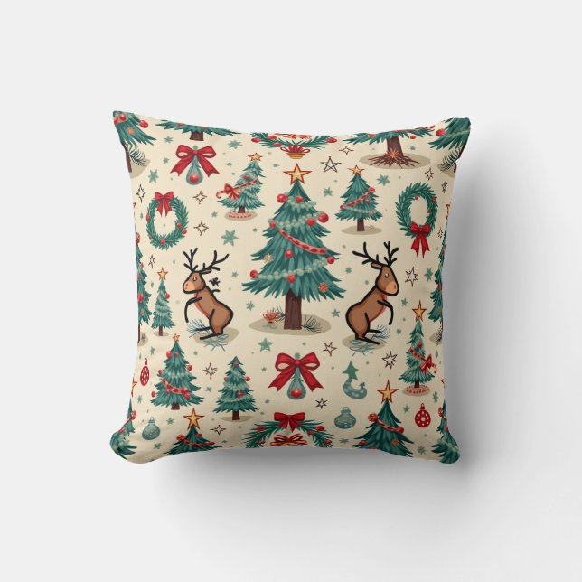 Almofada de travesseiro de Natal (Frente)