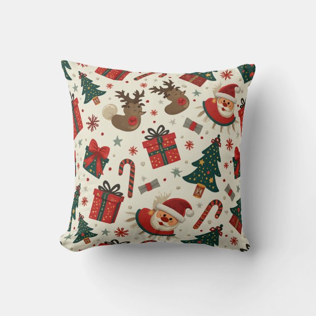 almofada de travesseiro de natal (Frente)