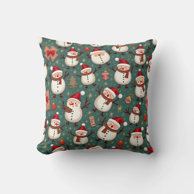 almofada de travesseiro de natal (Frente)