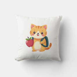 Almofada De volta ao Gatinho escolar - n.º6