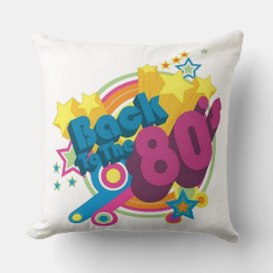 Almofada De volta ao travesseiro decorativo retro do anos