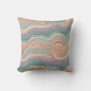 Almofada Deco-InspiDesign de Arte Moderna com Fita de Paste
