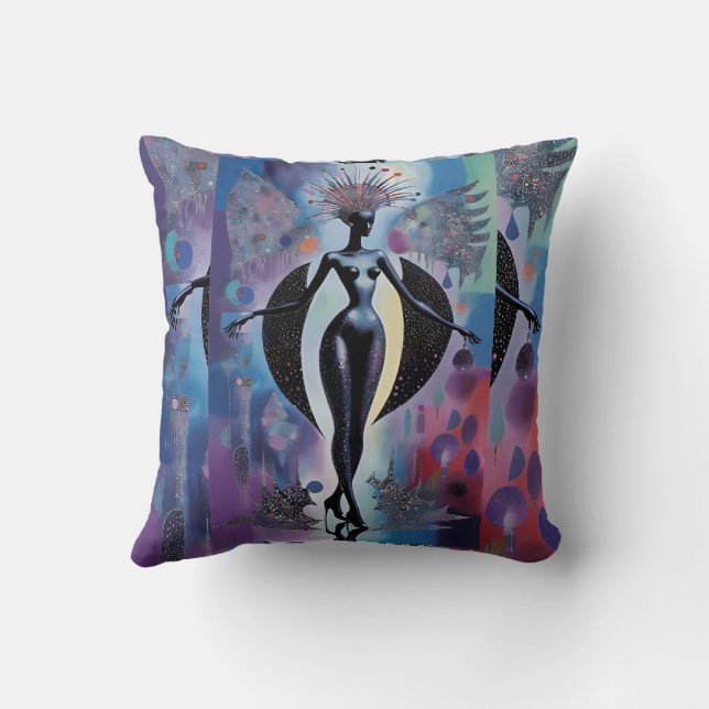 Almofada Deco Sonhando - Ken Gage Art (Verso)