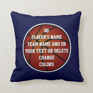 Almofada Decor personalizado de basquete para a sala de men