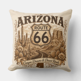Almofada Decoração Arizona Route 66 Canyon Dreams