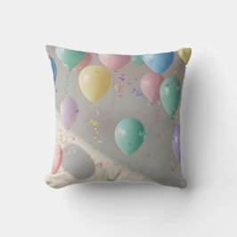 Almofada Decoração de aniversário feliz
