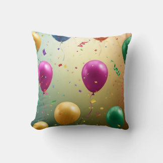 Almofada Decoração de aniversário feliz