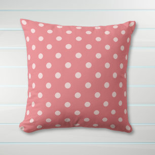 Almofada Decoração de Berçário com Padrão Rosa Simples