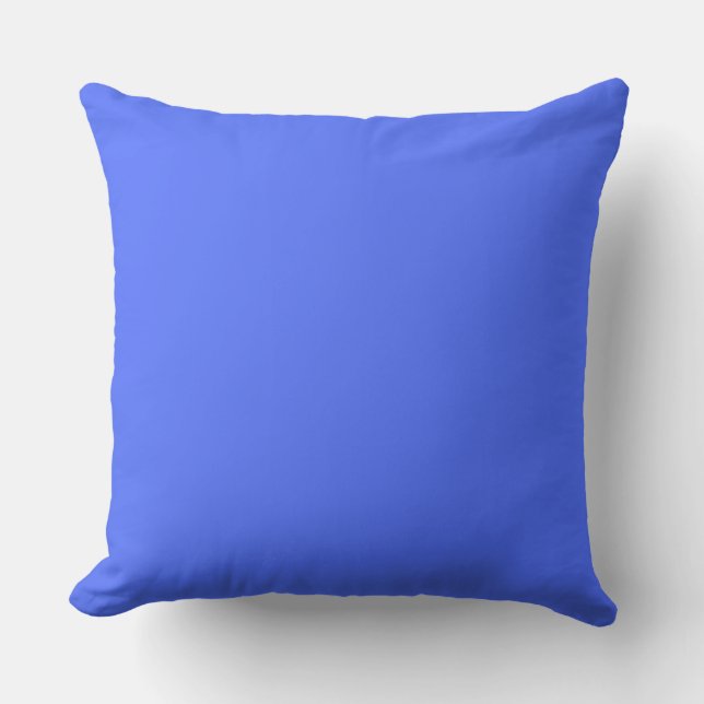 Almofada Decoração de Casa Azul e Branco Reversível (Frente)