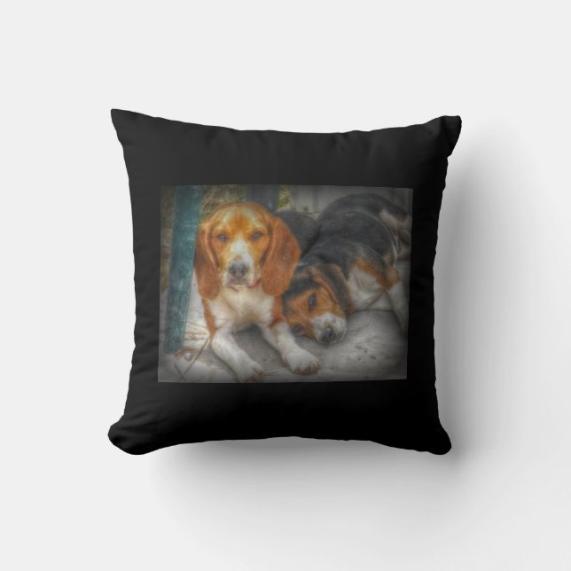 Almofada Decoração de Casa Cachorrinho Aconchegante (Frente)