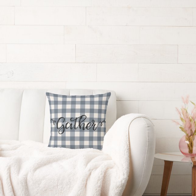 Almofada Decoração de Casa de Campo Plaid Fofa Reunir (Sofá)