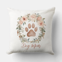 Decoração de Casa Mamãe Cachorro Impressão Pata Fl