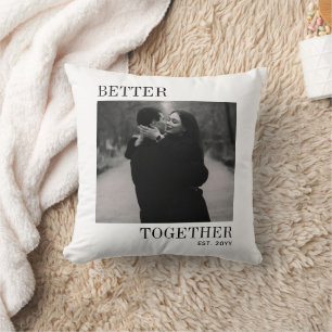 Almofada Decoração de Casa para Recém-Casados Foto de Casal
