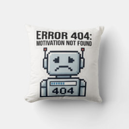 Almofada Decoração de escritório engraçada de programador