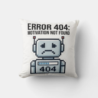 Almofada Decoração de escritório engraçada de programador