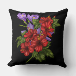 Almofada decoração de flores