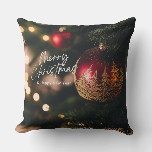 Almofada Decoração de Natal Aconchegante para Casa (Frente)