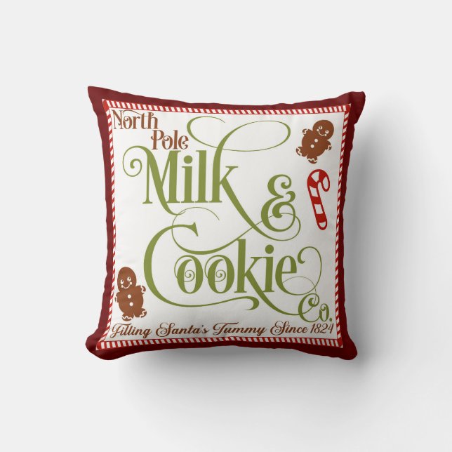 Almofada Decoração de Natal do Polo Norte (Frente)