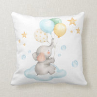 Decoração de Nursery do Bebê Elefante de Pastel Su