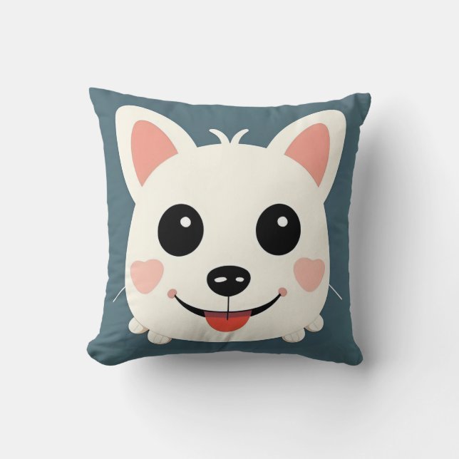 Almofada Decoração de Presente para Amante de Cachorro Capr (Frente)