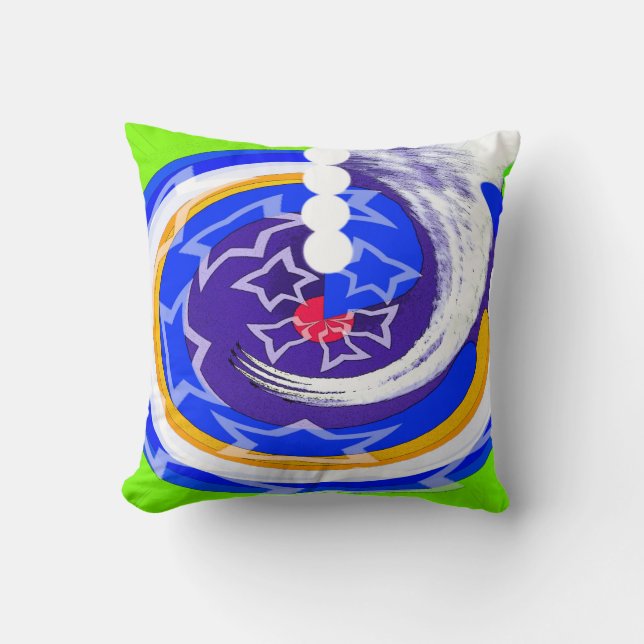 Almofada Decoração de sucesso voador (Frente)