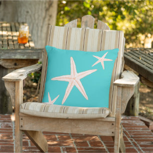 Almofada Decoração de Turquoise Starfish Beach House