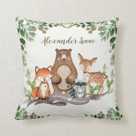 Almofada Decoração do berçário das hortaliças dos animais