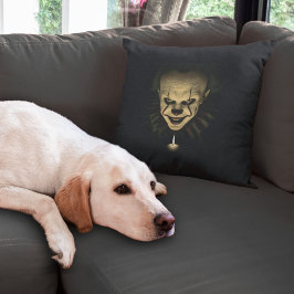 Almofada Decoração do Halloween, Palhaço Assustador