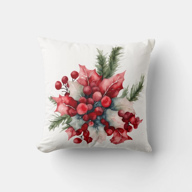 Almofada Decoração Festiva do Natal - Férias Travesseiros d (Frente)