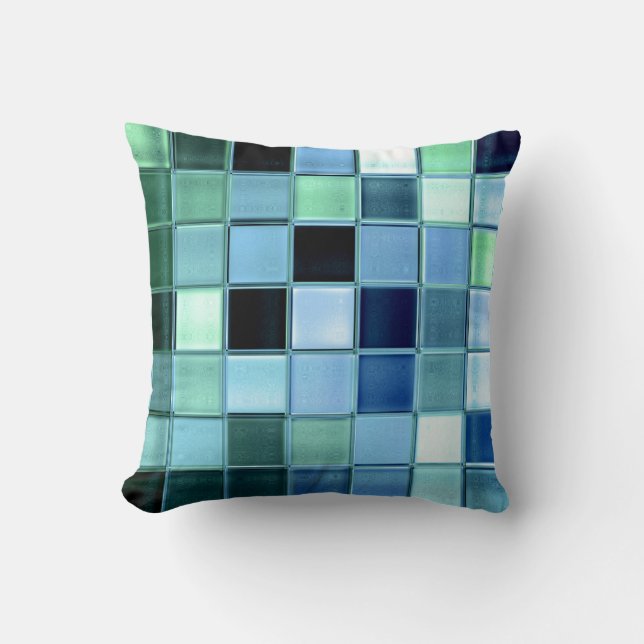 Almofada Decoração home feita sob encomenda do mosaico de (Frente)