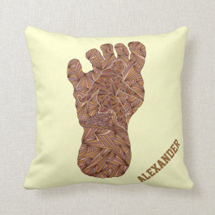 Almofada Decoração Home personalizada trilha de Z Bigfoot