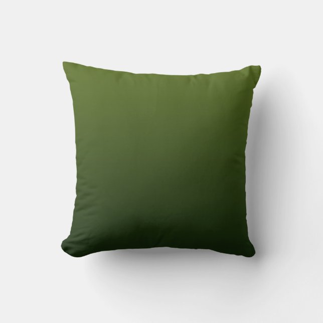Almofada Decoração Moderna Tendência com Verde Imerso (Frente)