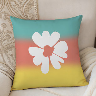 Almofada Decoração Vibrante para Quarto de Dormitório Flowe