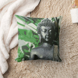 Almofada Decoração Zen de Meditação do Buda Moderno