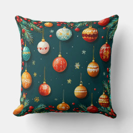 Almofada Decorações Festivas de Natal com Enfeites