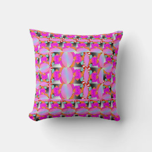 Almofada Decorador de Corações Cor-de-Rosa