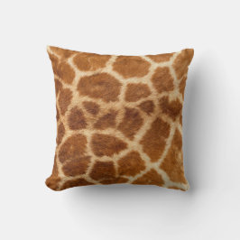 Almofada Decorador de Impressão de Girafa
