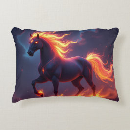 Almofada Decorativa „2026 – Das Jahr des Feuerpferds“