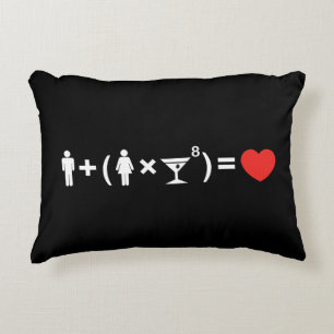 Almofada Decorativa A Equação do Amor para as Mulheres