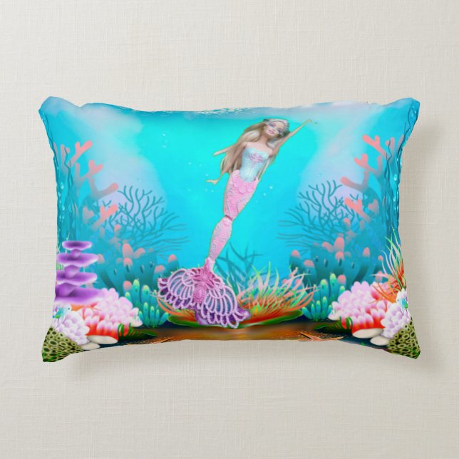 Almofada Decorativa A famosa Sereia da Doll (Frente)