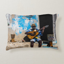 Almofada Decorativa A música é o remédio da mente