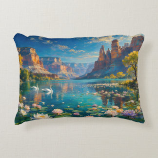 Almofada Decorativa A Segunda Vida do Rio - Uma Paisagem Surreal
